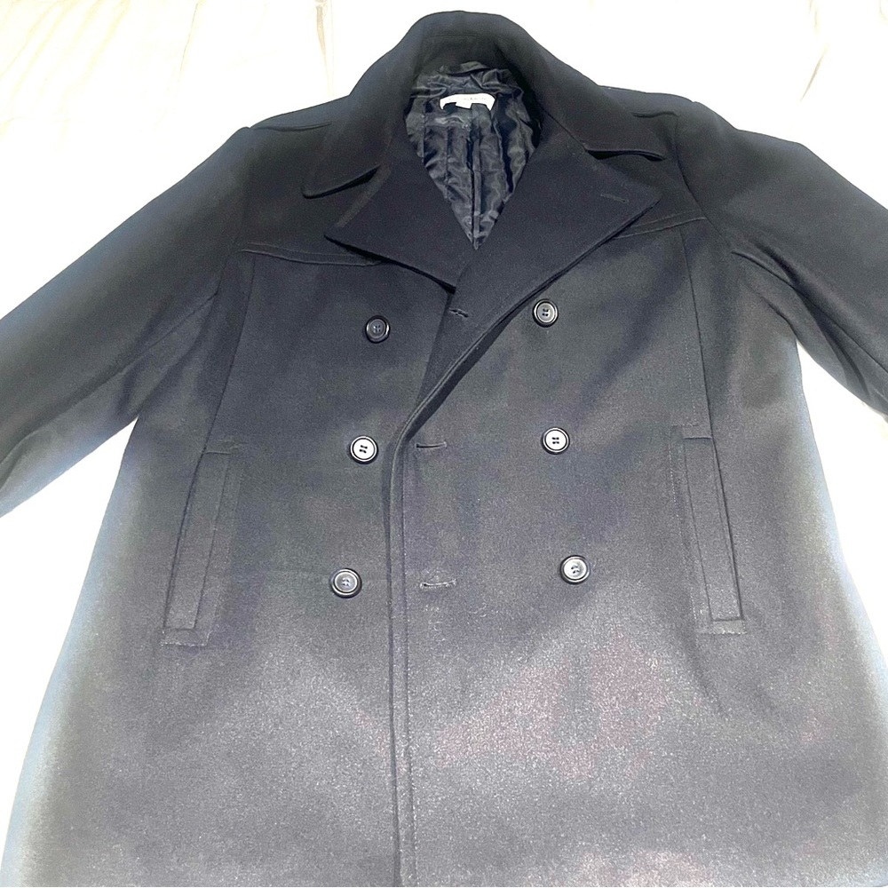 CALVIN KLEIN NAVY PEACOAT MENS LARGE